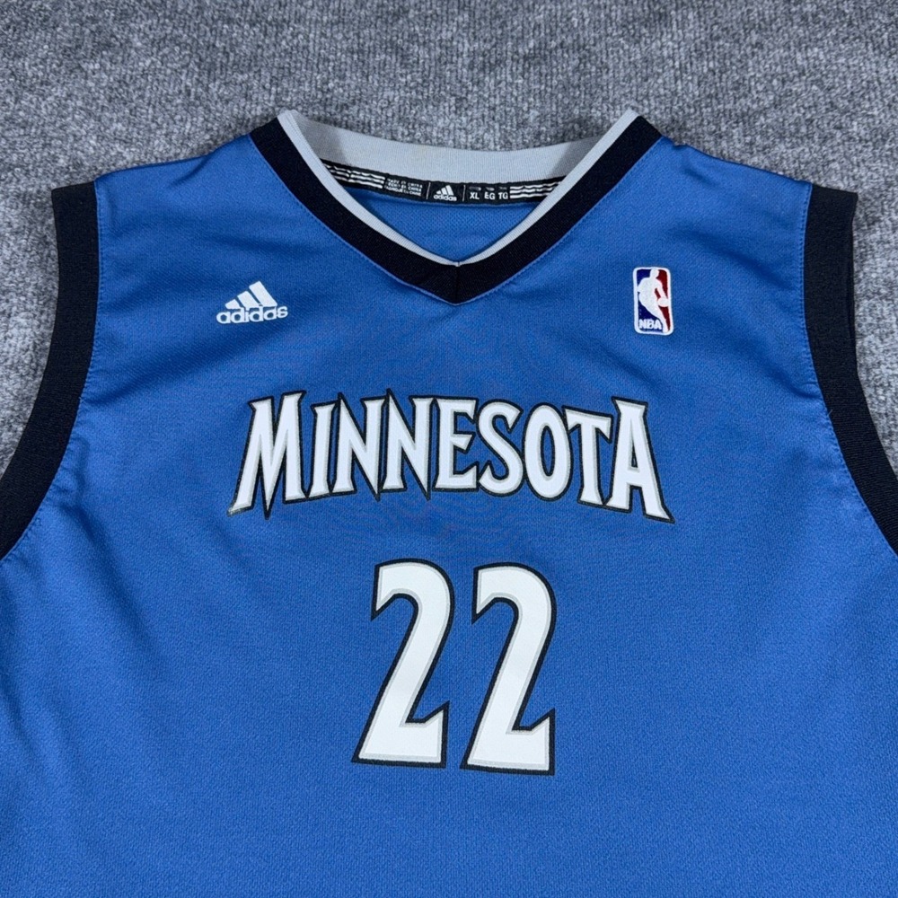 Minnesota‎ Timberwolves Andrew Wiggins 22 Jersey Youth XL Blue NBA Basketball
